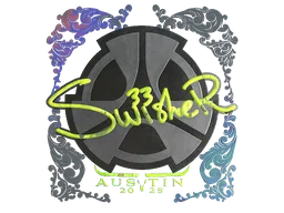 Sticker | Swisher (Holo) | Austin 2025