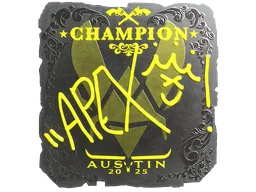 Sticker | apEX (Foil, Champion) | Austin 2025