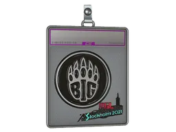 Sticker Slab | BIG (Foil) | Stockholm 2021