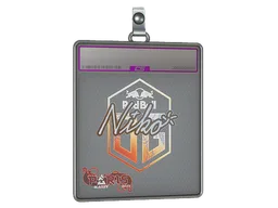 Sticker Slab | niko (Holo)  | Paris 2023