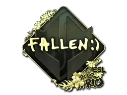 Sticker Slab | FalleN (Gold) | Rio 2022