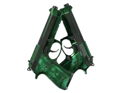 Dual Berettas | Polished Malachite