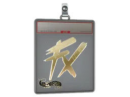 Sticker Slab | Fluxo (Gold) | Paris 2023