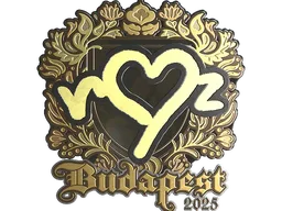 Sticker | ropz (Gold) | Budapest 2025