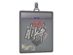 Sticker Slab | NiKo (Glitter) | Paris 2023