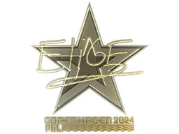 Sticker | EliGE (Gold) | Copenhagen 2024