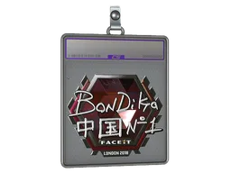 Sticker Slab | bondik (Foil) | London 2018
