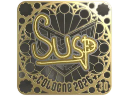 Sticker | susp (Gold, Ranked) | Cologne 2026