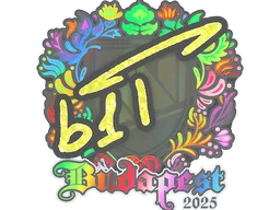 Sticker | b1t (Holo) | Budapest 2025
