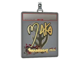 Sticker Slab | Maka (Gold) | Shanghai 2024