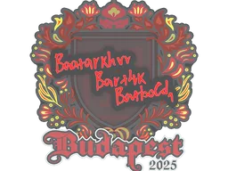 Sticker | Bart4k | Budapest 2025