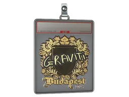 Sticker Slab | Graviti (Gold) | Budapest 2025