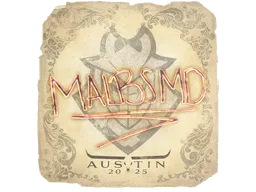 Sticker | malbsMd | Austin 2025