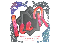 Sticker Slab | 1eeR (Holo) | Austin 2025