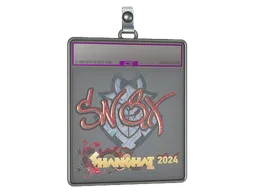 Sticker Slab | Snax (Holo) | Shanghai 2024