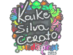 Sticker | KSCERATO (Holo) | Budapest 2025