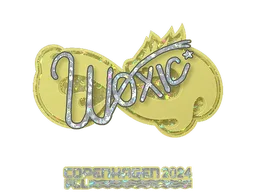 Sticker | woxic (Glitter) | Copenhagen 2024