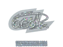 Sticker | acoR (Glitter) | Copenhagen 2024