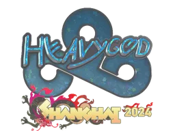 Sticker | Heavygod (Glitter) | Shanghai 2024