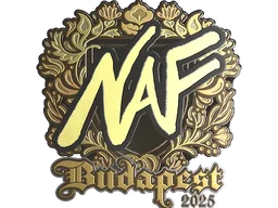 Sticker | NAF (Gold) | Budapest 2025
