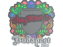 Sticker | chayJESUS (Embroidered) | Budapest 2025