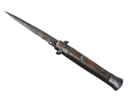 ★ Stiletto Knife | Rust Coat (Well-Worn)