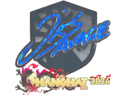 Sticker | jks (Glitter) | Shanghai 2024