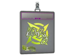 Sticker Slab | k0nfig (Holo) | Paris 2023