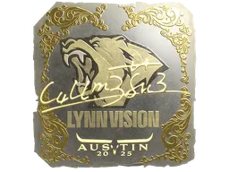 Sticker | C4LLM3SU3 (Gold) | Austin 2025