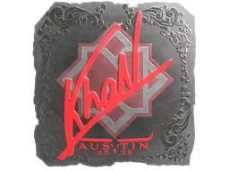 Sticker | khaN (Foil) | Austin 2025