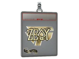 Sticker Slab | zevy (Gold) | Paris 2023