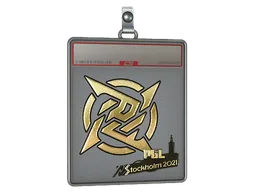 Sticker Slab | Ninjas in Pyjamas (Gold) | Stockholm 2021