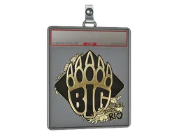 Sticker Slab | BIG (Gold) | Rio 2022