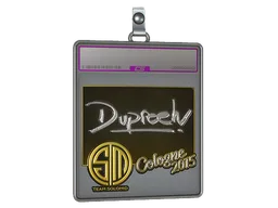 Sticker Slab | dupreeh (Foil) | Cologne 2015