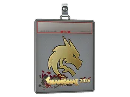 Sticker Slab | Team Spirit (Gold) | Shanghai 2024