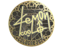 Sticker | dem0n (Gold) | Cologne 2026