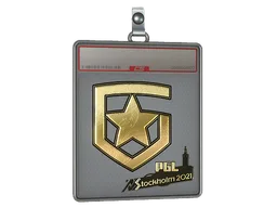 Sticker Slab | Gambit Gaming (Gold) | Stockholm 2021