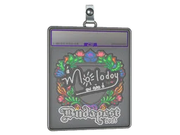Sticker Slab | molodoy (Embroidered) | Budapest 2025