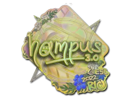 Sticker Slab | hampus (Holo) | Rio 2022