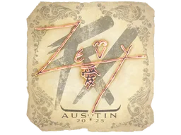 Sticker | zevy | Austin 2025