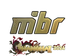 Sticker Slab | MIBR (Gold) | Shanghai 2024