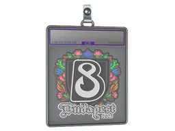 Sticker Slab | B8 (Embroidered) | Budapest 2025