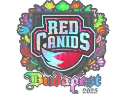 Sticker | RED Canids (Holo) | Budapest 2025