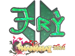 Sticker | TRY (Glitter) | Shanghai 2024