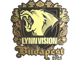 Sticker | Lynn Vision (Gold) | Budapest 2025