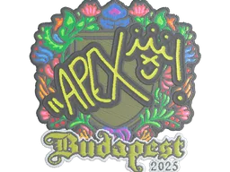 Sticker | apEX (Embroidered) | Budapest 2025