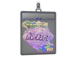 Sticker Slab | n0rb3r7 (Champion) | Rio 2022