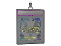 Sticker Slab | FlameZ (Holo) | Austin 2025