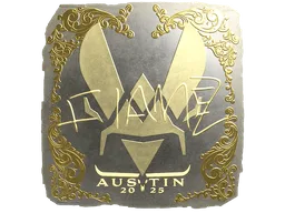 Sticker | FlameZ (Gold) | Austin 2025