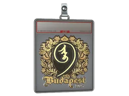 Sticker Slab | nin9 (Gold) | Budapest 2025